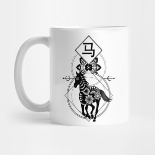 Chinese, Zodiac, Horse, Astrology, Star sign Mug